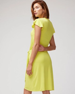 Glamgetter Faux Wrap Dress