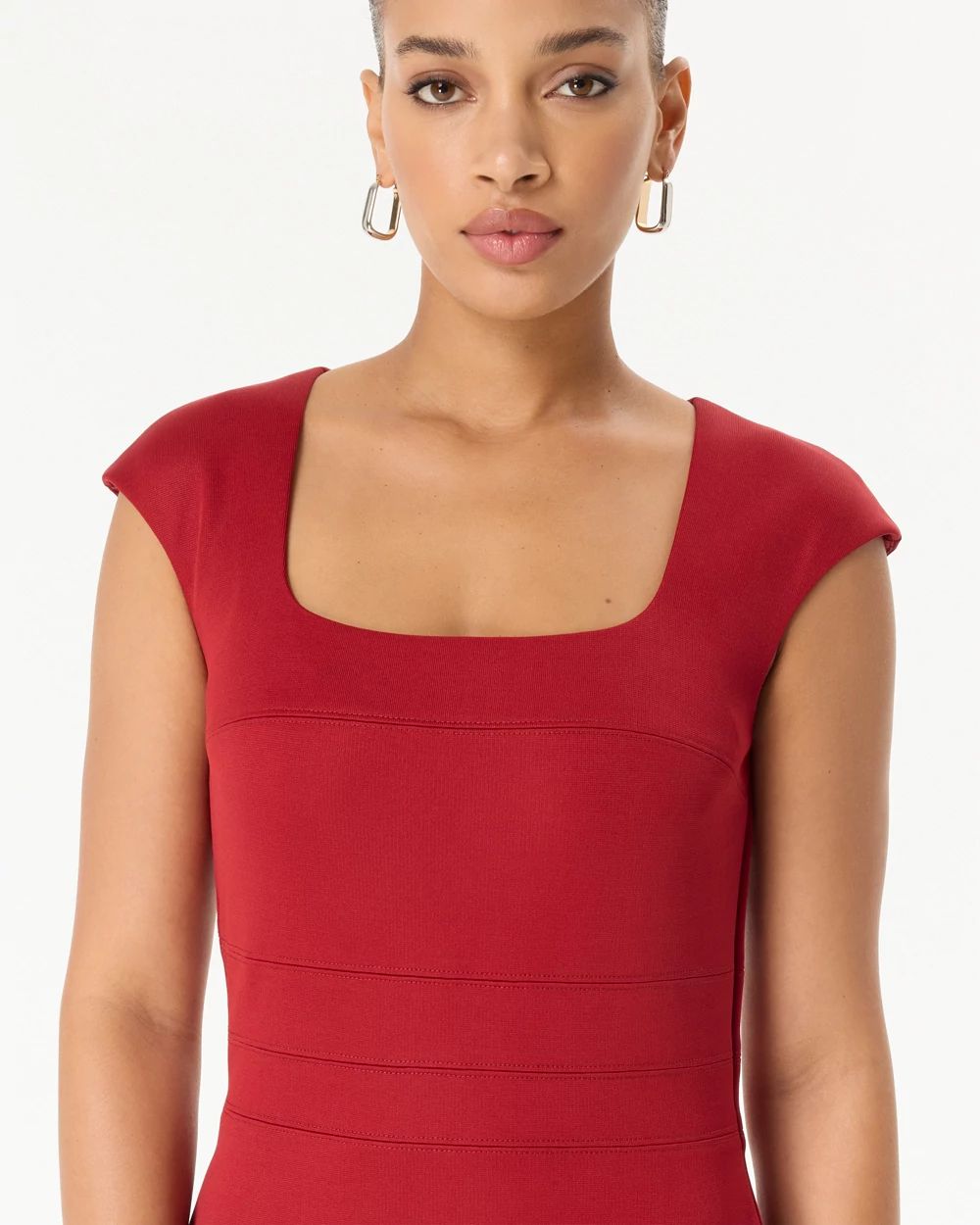 Ponte Midi Dress click to view larger image.