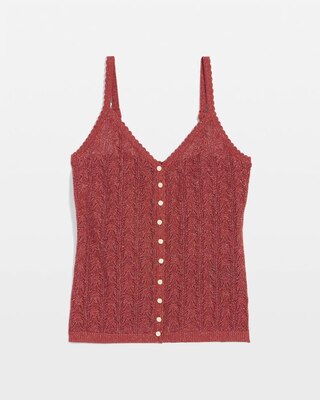 Metallic Sweater Camisole click to view larger image.