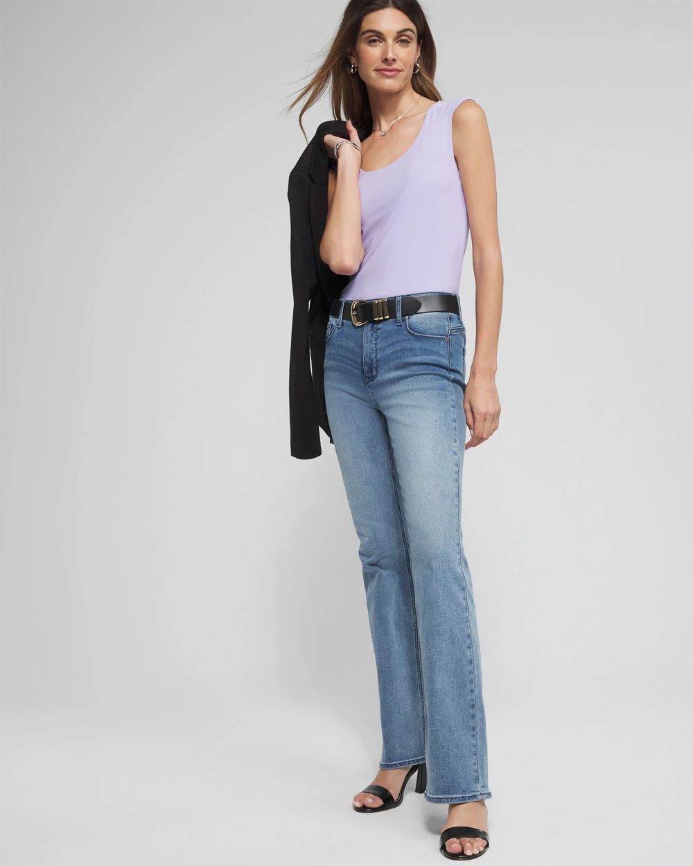 Outlet WHBM Cap Sleeve Top