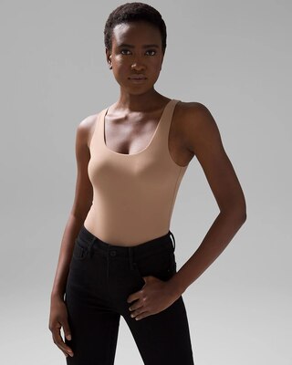 WHBM FORME™ All Ways Stretch Dual Neck Tank
