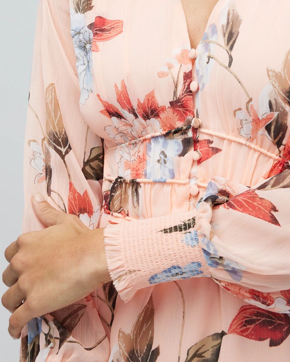 Long Sleeve Romantic Blouse click to view larger image.
