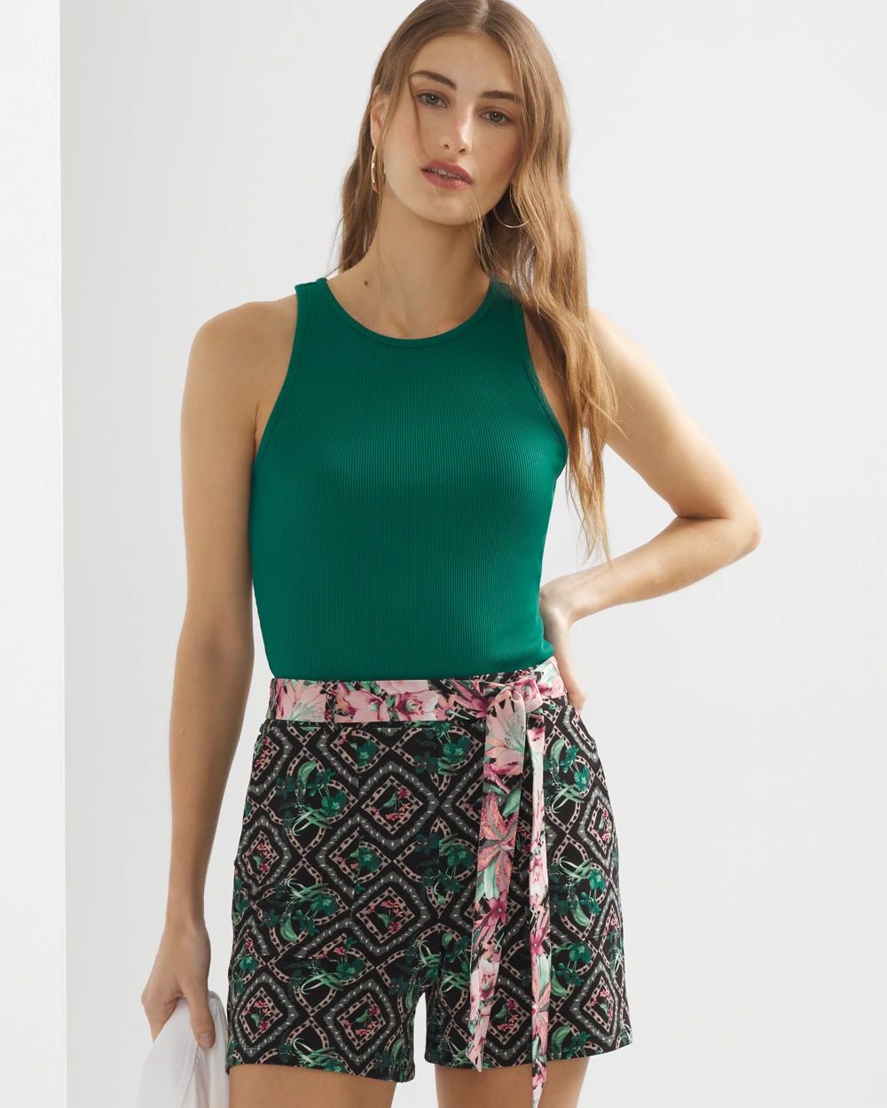 WHBM FORME™ Ribbed Stretch Tank