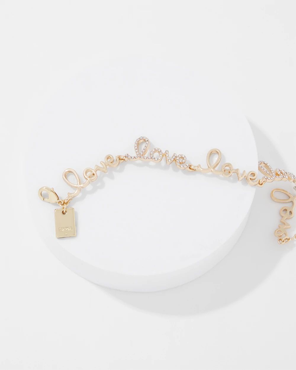 Love Letter Chain Bracelet