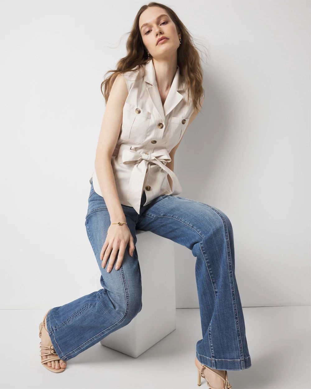 Belted Utility Shirt