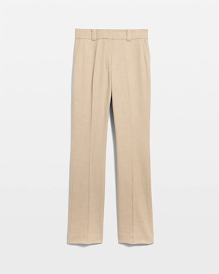 Petite Crosshatch High-Rise Blake Bootcut Pant click to view larger image.