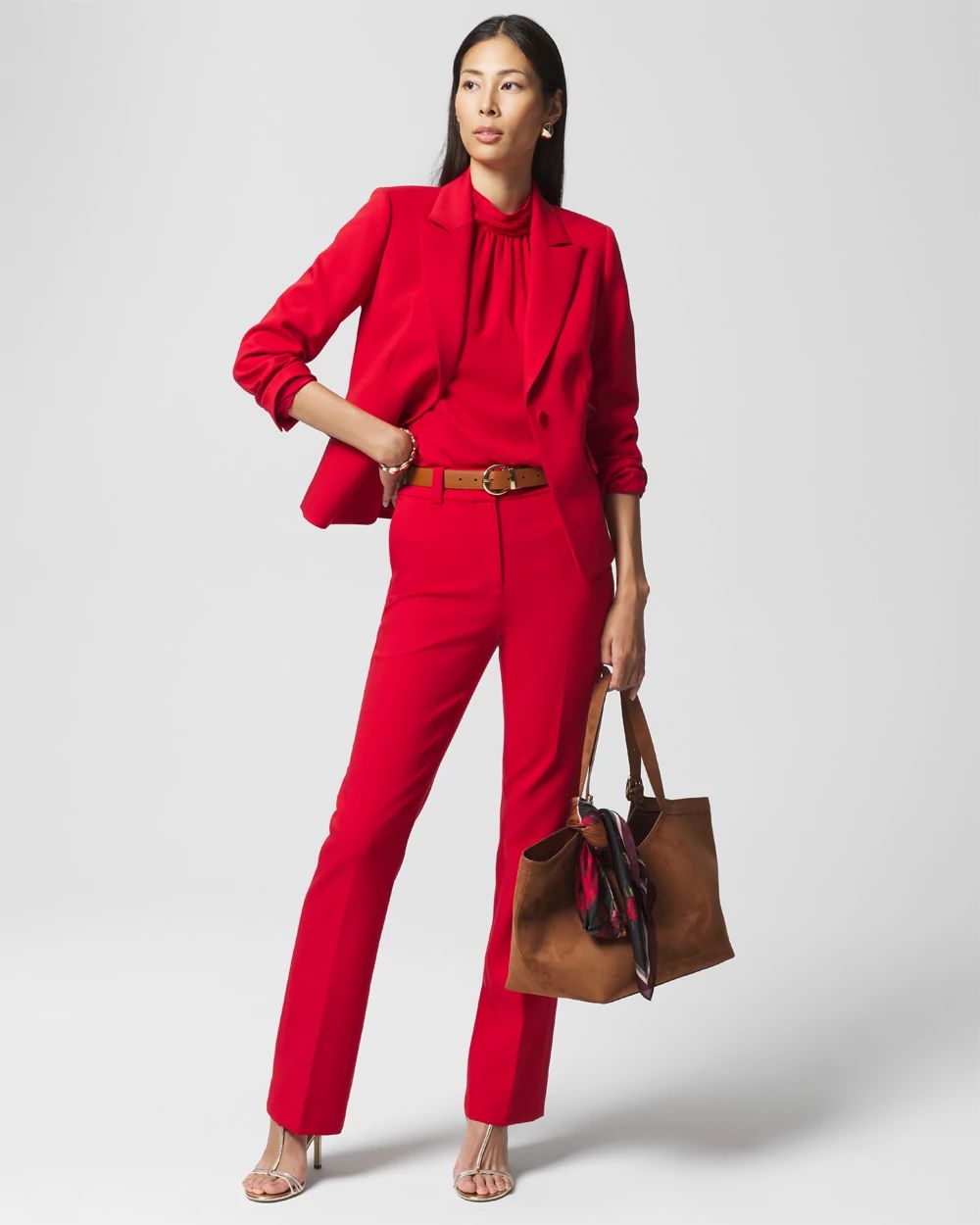 Luxe Stretch High-Rise Blake Slim Boot Pant click to view larger image.