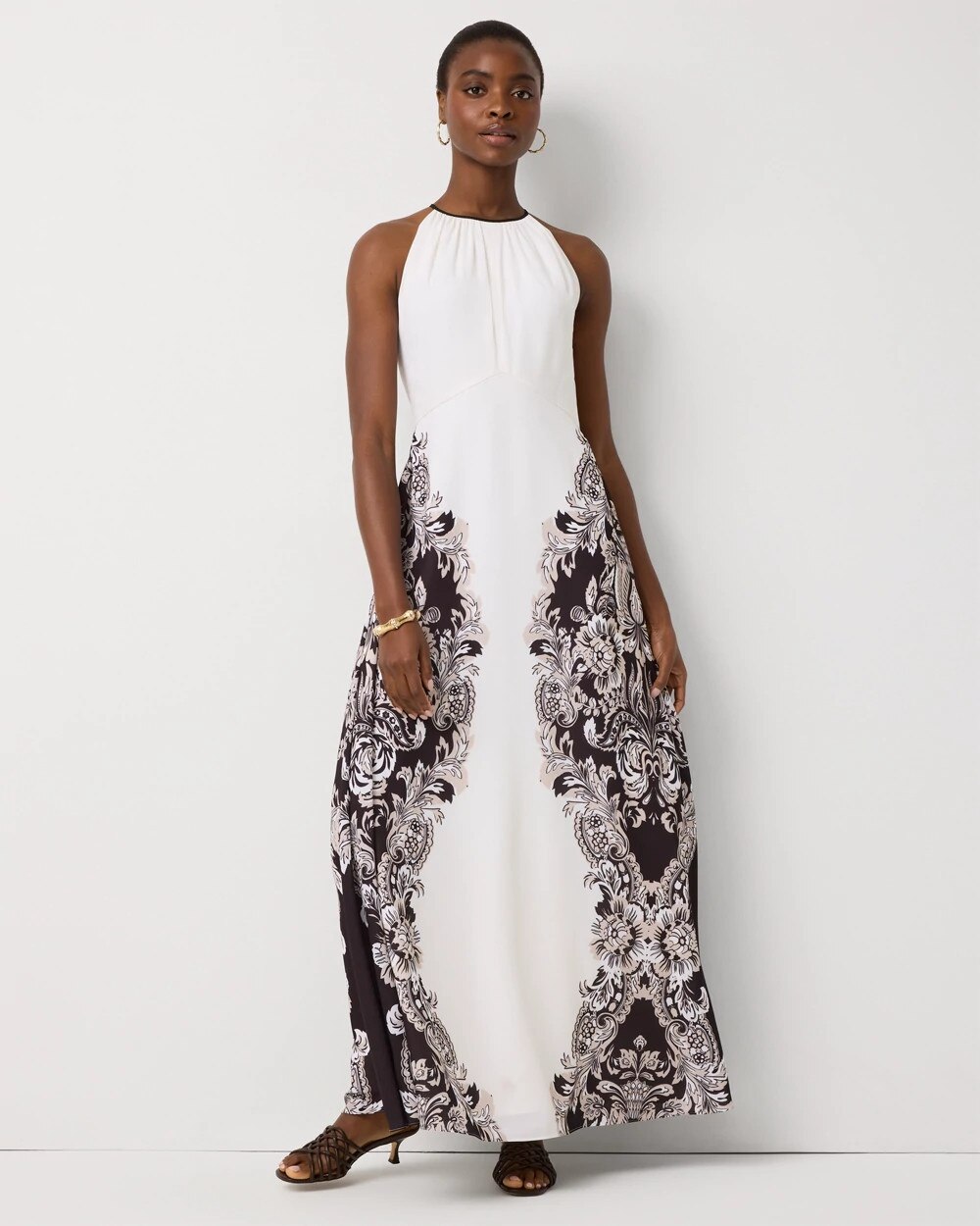 Halter Maxi Dress - image 1