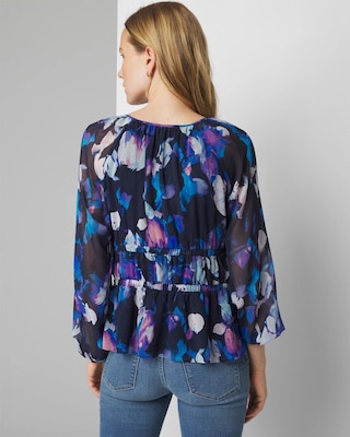 Floral Print Blouse click to view larger image.