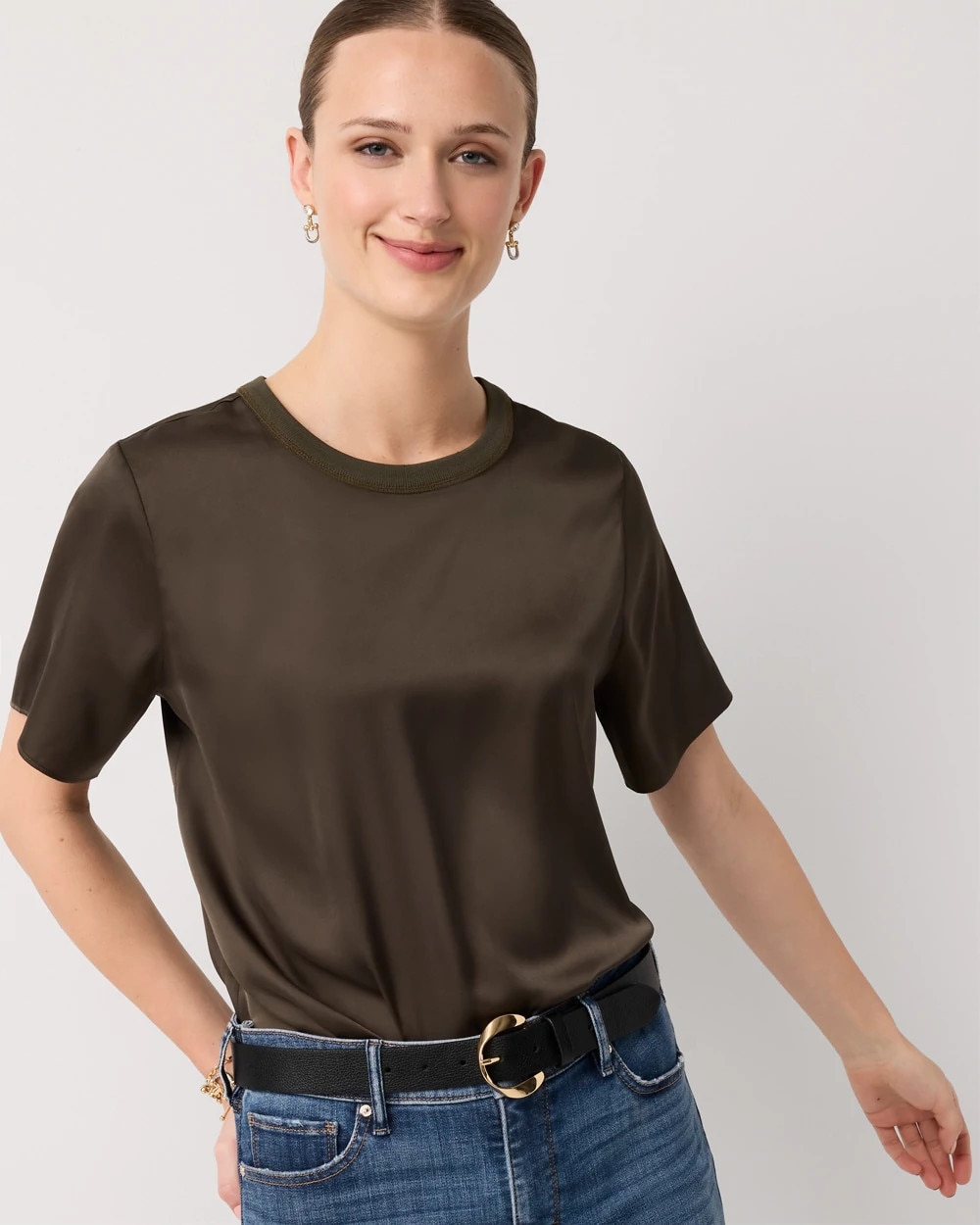 Satin Tee - image 1