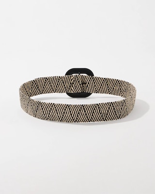 Raffia Stretch Belt click to view larger image.