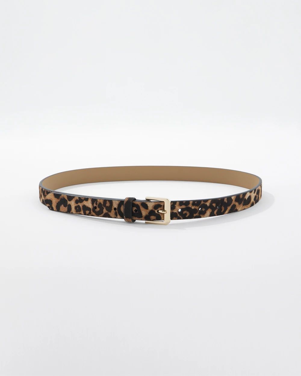 Leopard Skinny Pant Belt