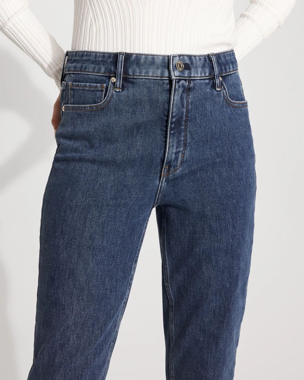 Petite Extra High-Rise Elongated Slim Jean