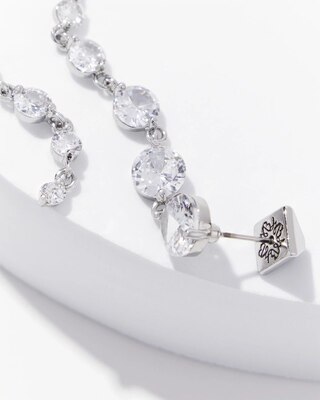 Crystal Linear Earrings click to view larger image.