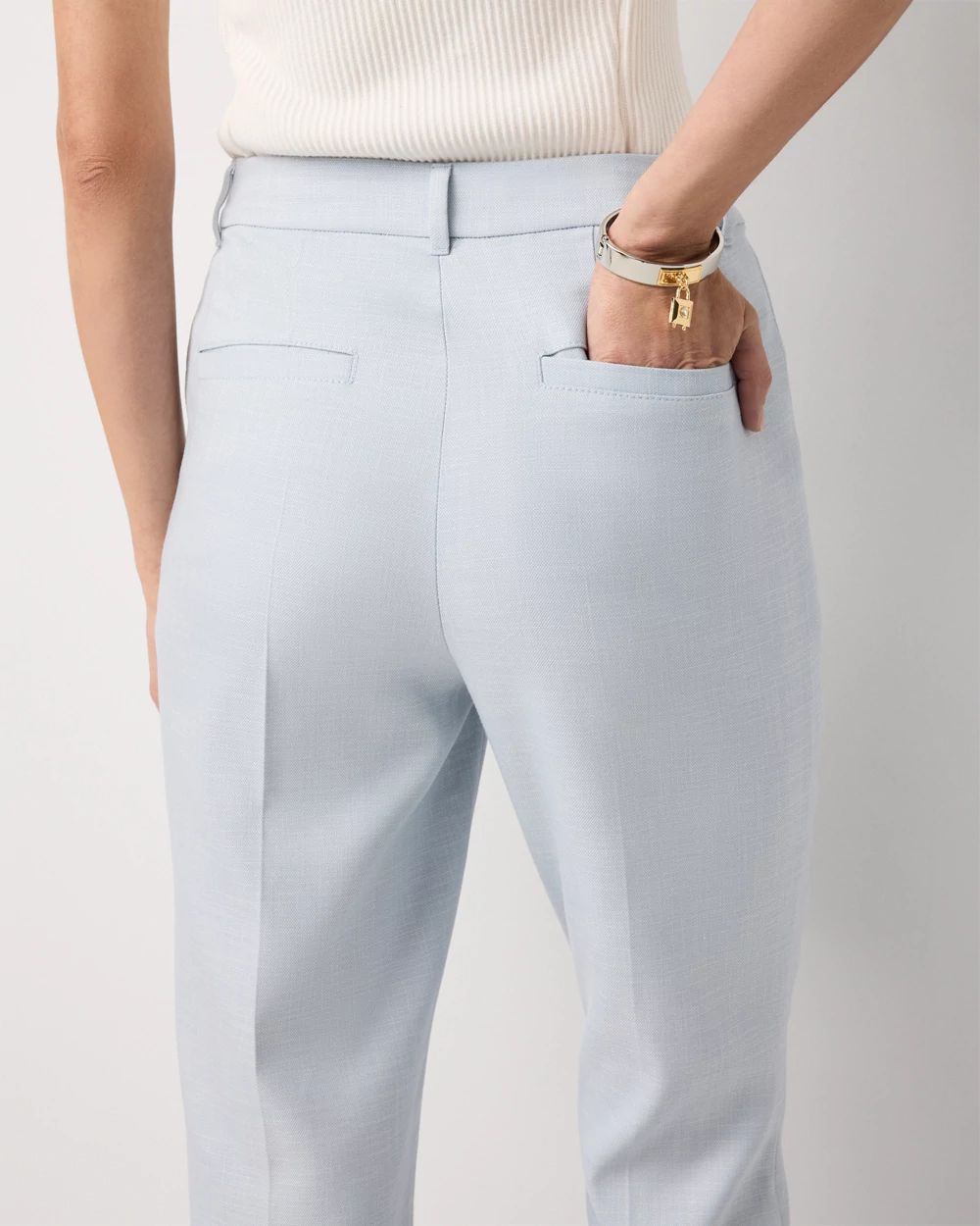 Crosshatch Elle Slim Ankle Pant