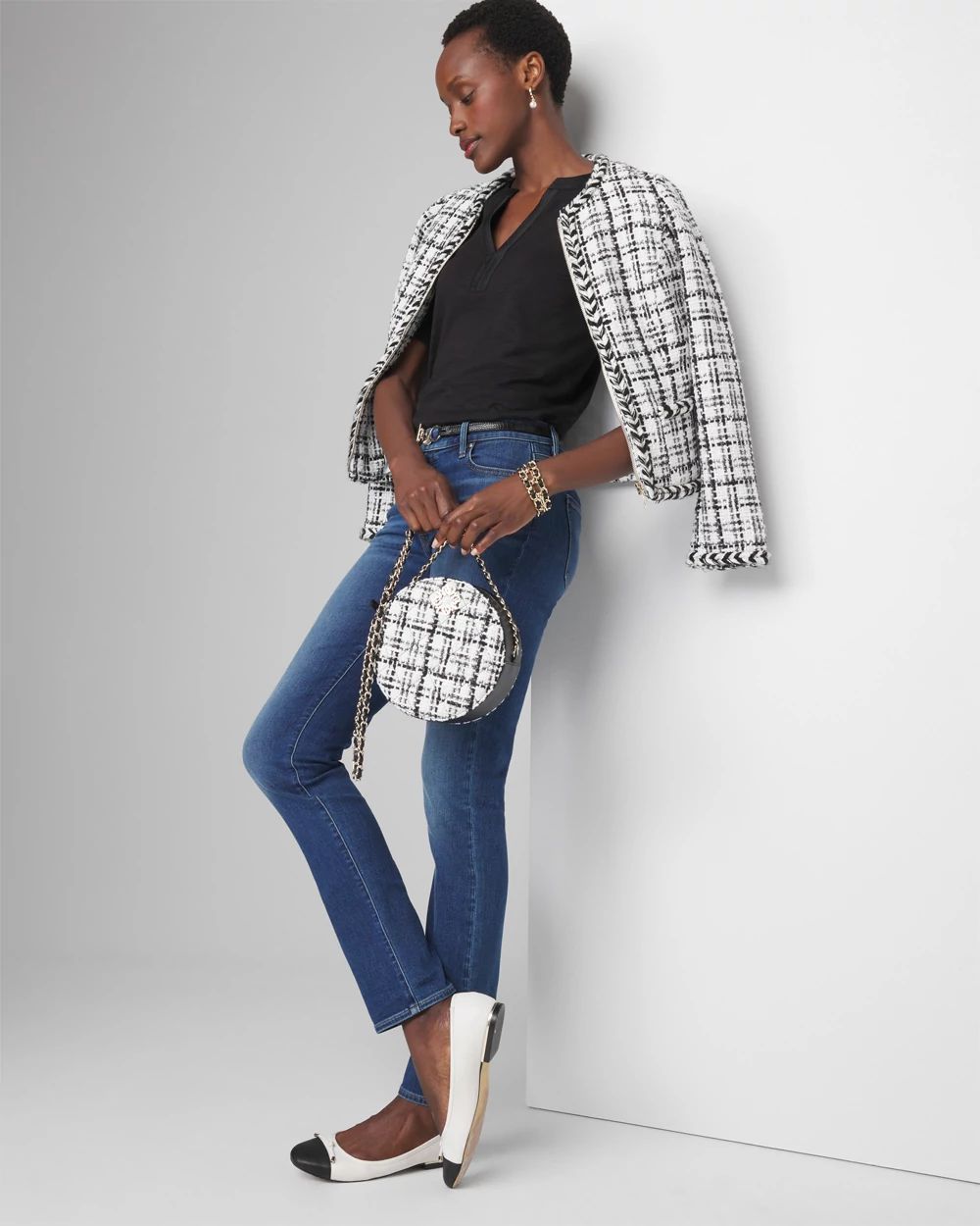 Pleated Sleeve Tee