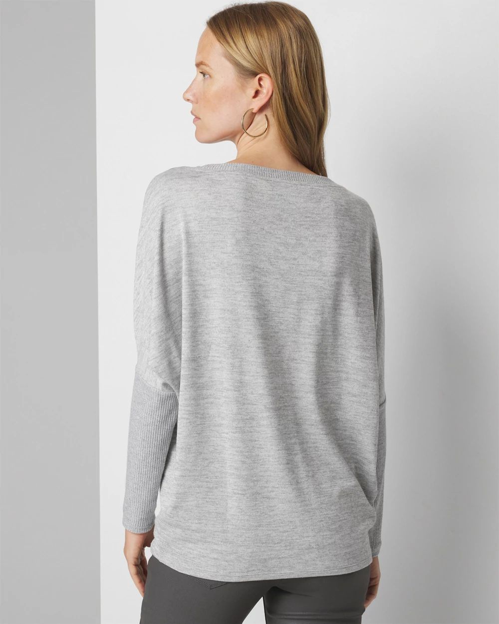 Long Sleeve Ribbed Tunic click to view larger image.