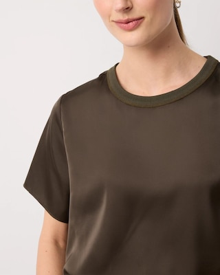 Satin Tee click to view larger image.