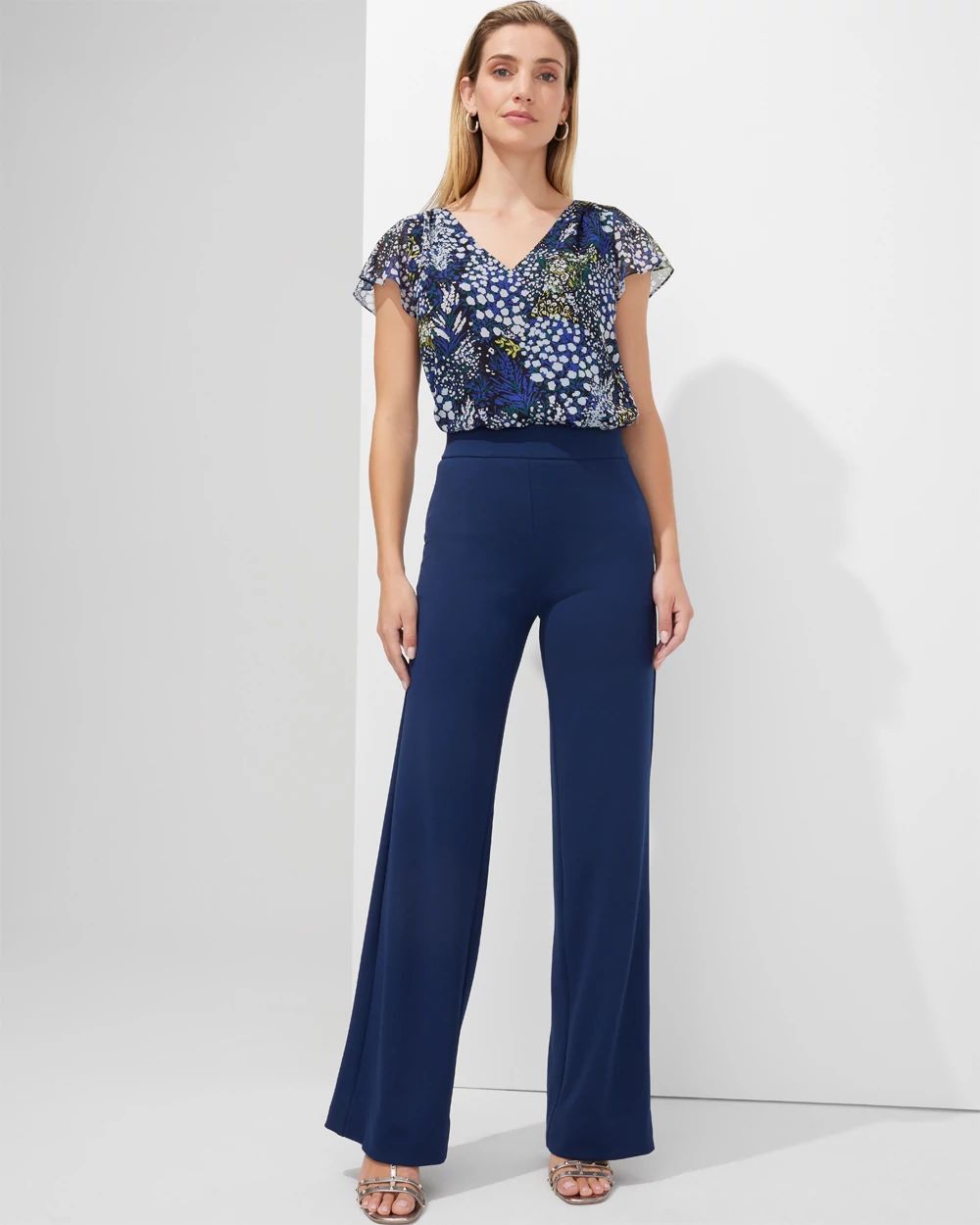 Outlet WHBM Pull-On Wide-Leg Pants