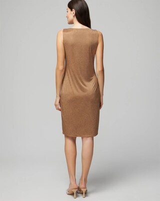 Matte Jersey Black Studded Dress