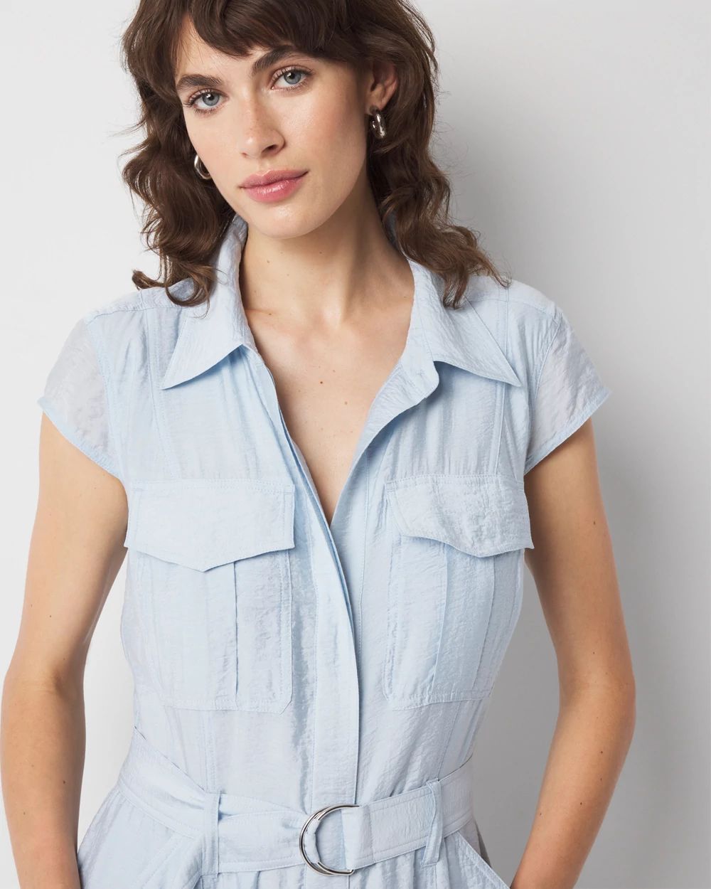 Utility Shirt Dress