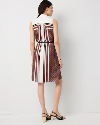 Sleeveless Shirt Dress click to view larger image.