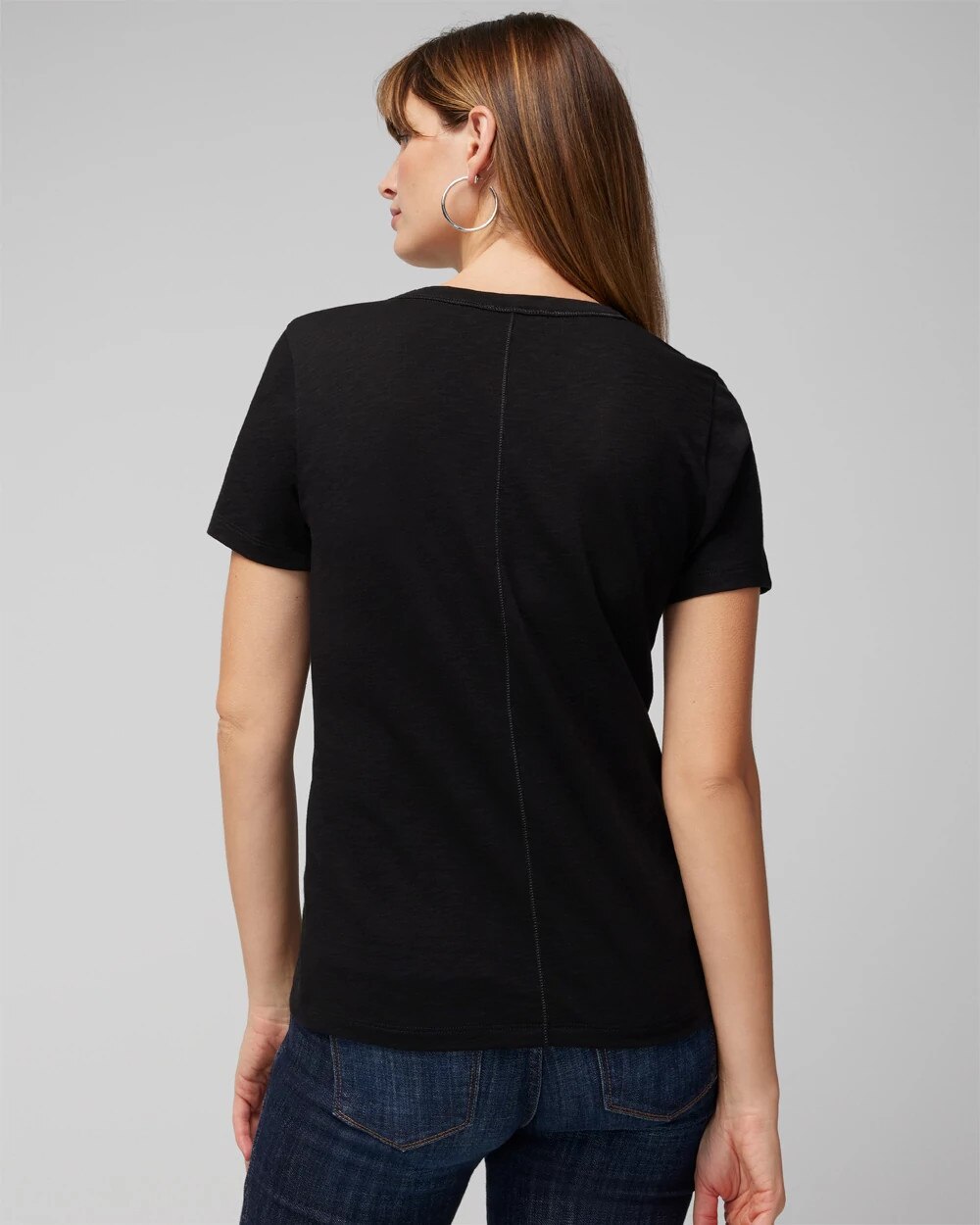 Easy V-Neck Tee - image 4
