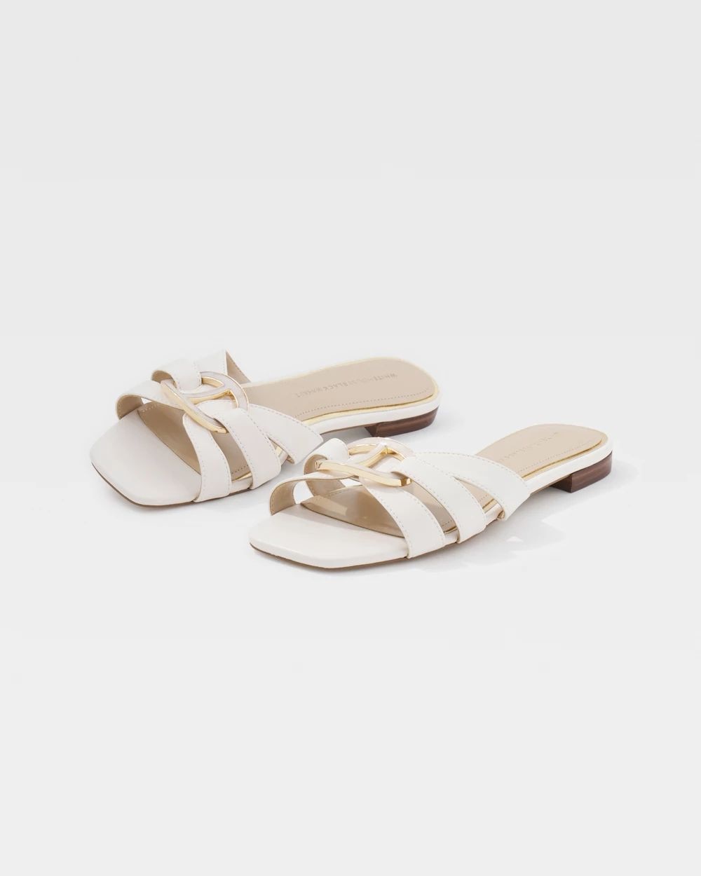 Linen Flat Sandal