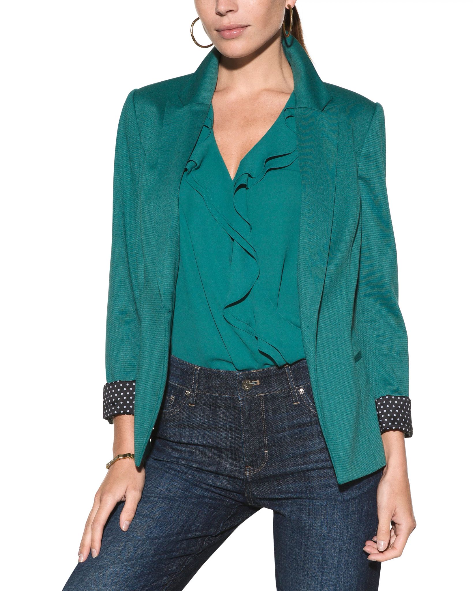 Outlet WHBM Everyday Knit Blazer