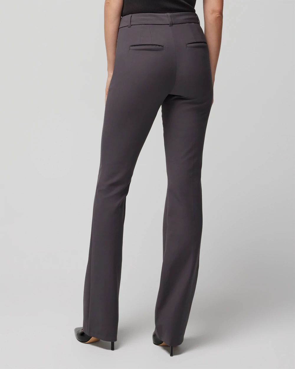 WHBM® Ines Slim Bootcut Comfort Stretch Pant click to view larger image.