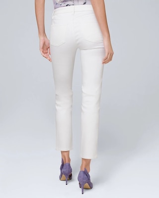 Mid-Rise Essential Slim Crop Jeans