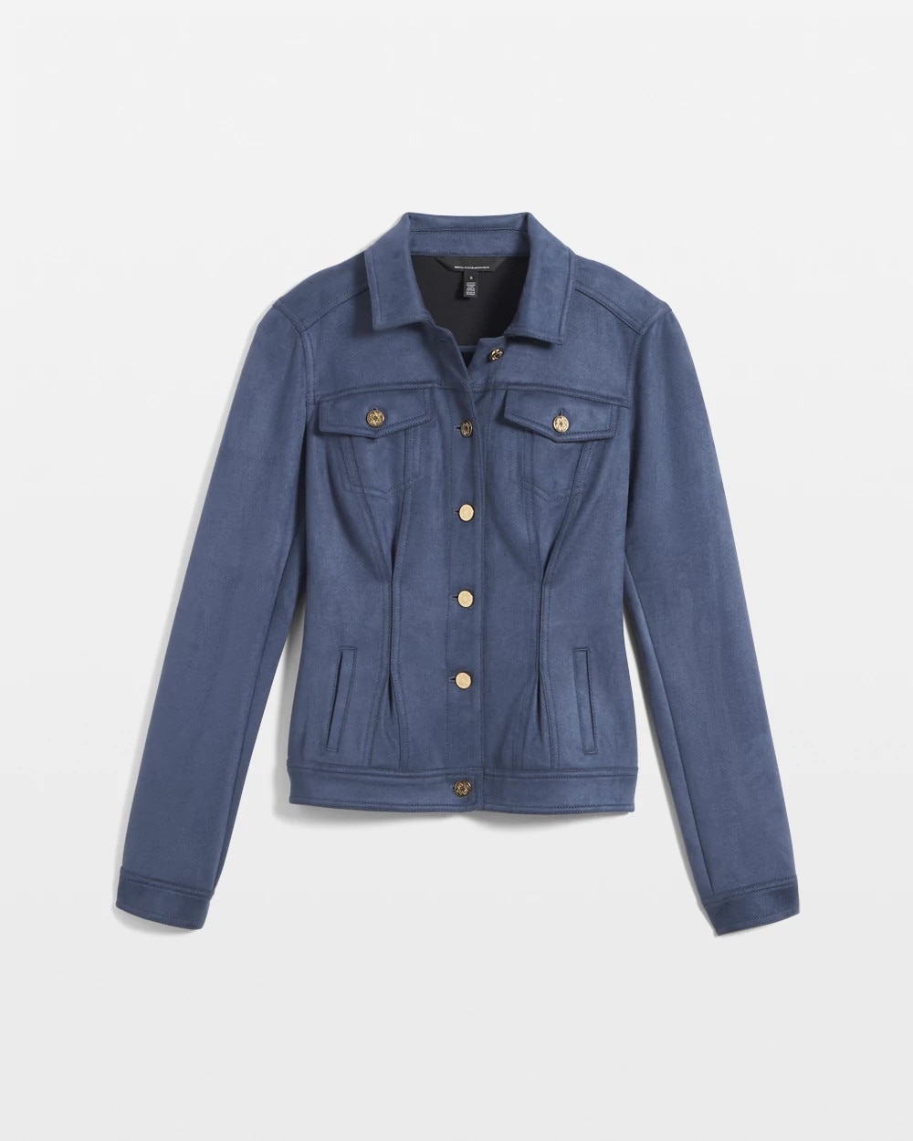 Faux Suede Flirty Jacket