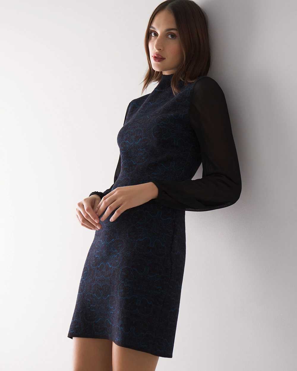 White house black deals market sweater dress