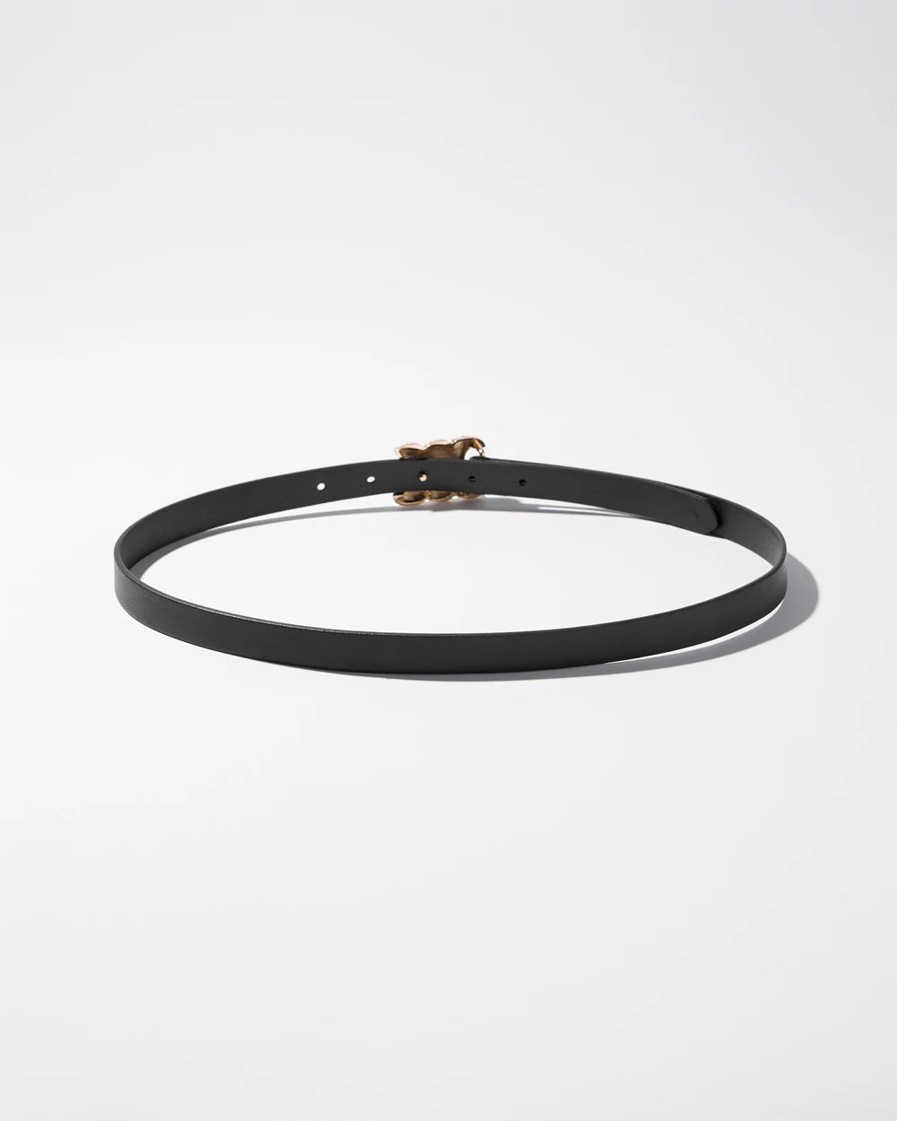 Crystal Buckle Pant Belt