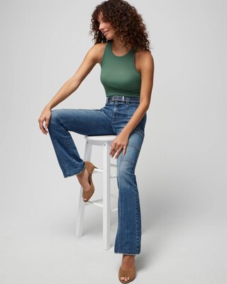 WHBM FORME™ Ribbed Stretch Tank click to view larger image.