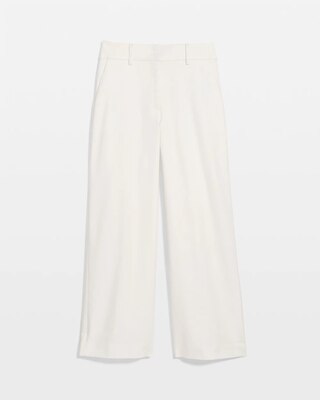High Rise Wide Leg Crop Pant click to view larger image.