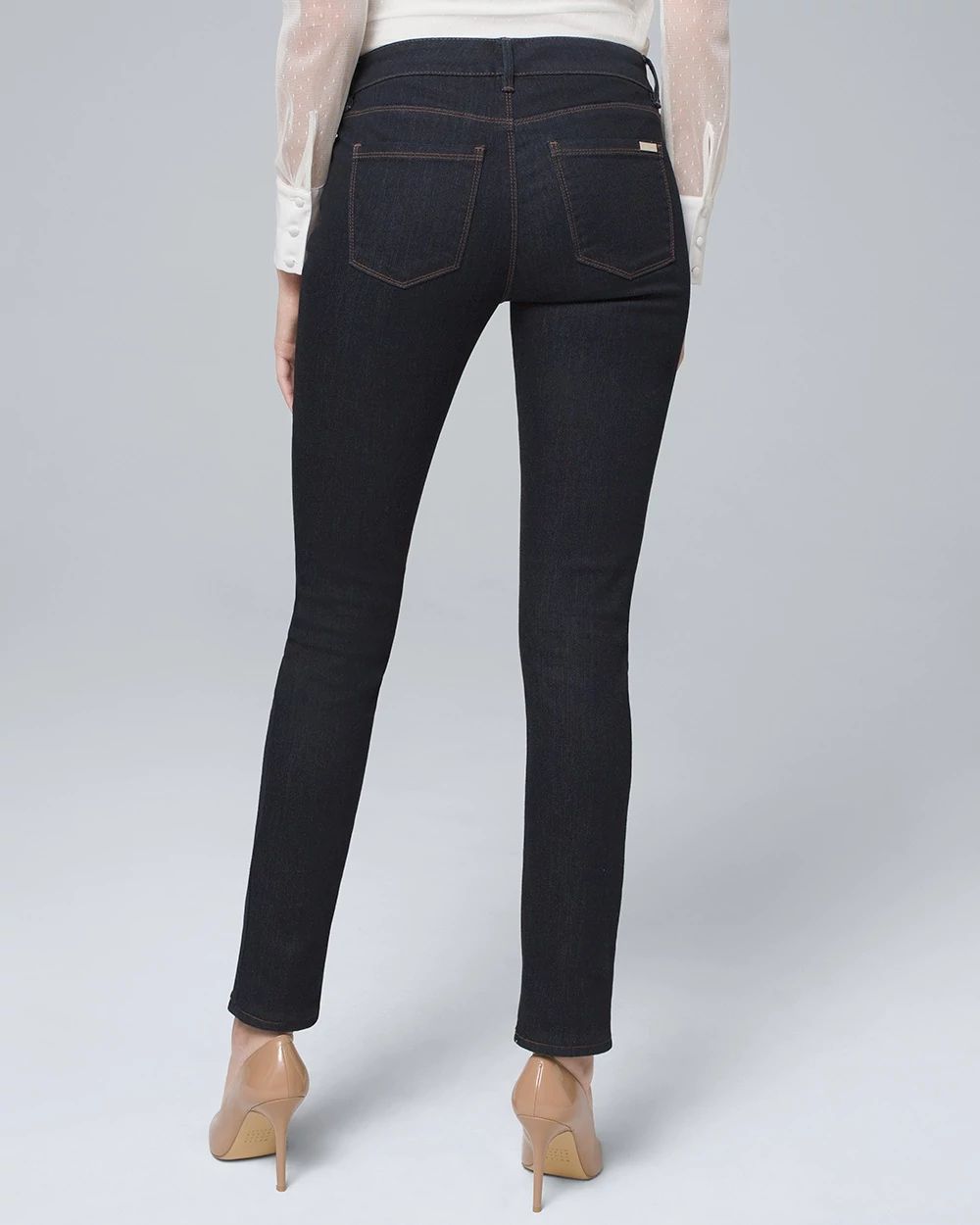 Classic-Rise Slim Jeans