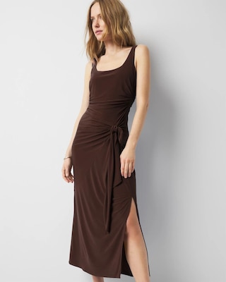 Sarong Midi Dress click to view larger image.