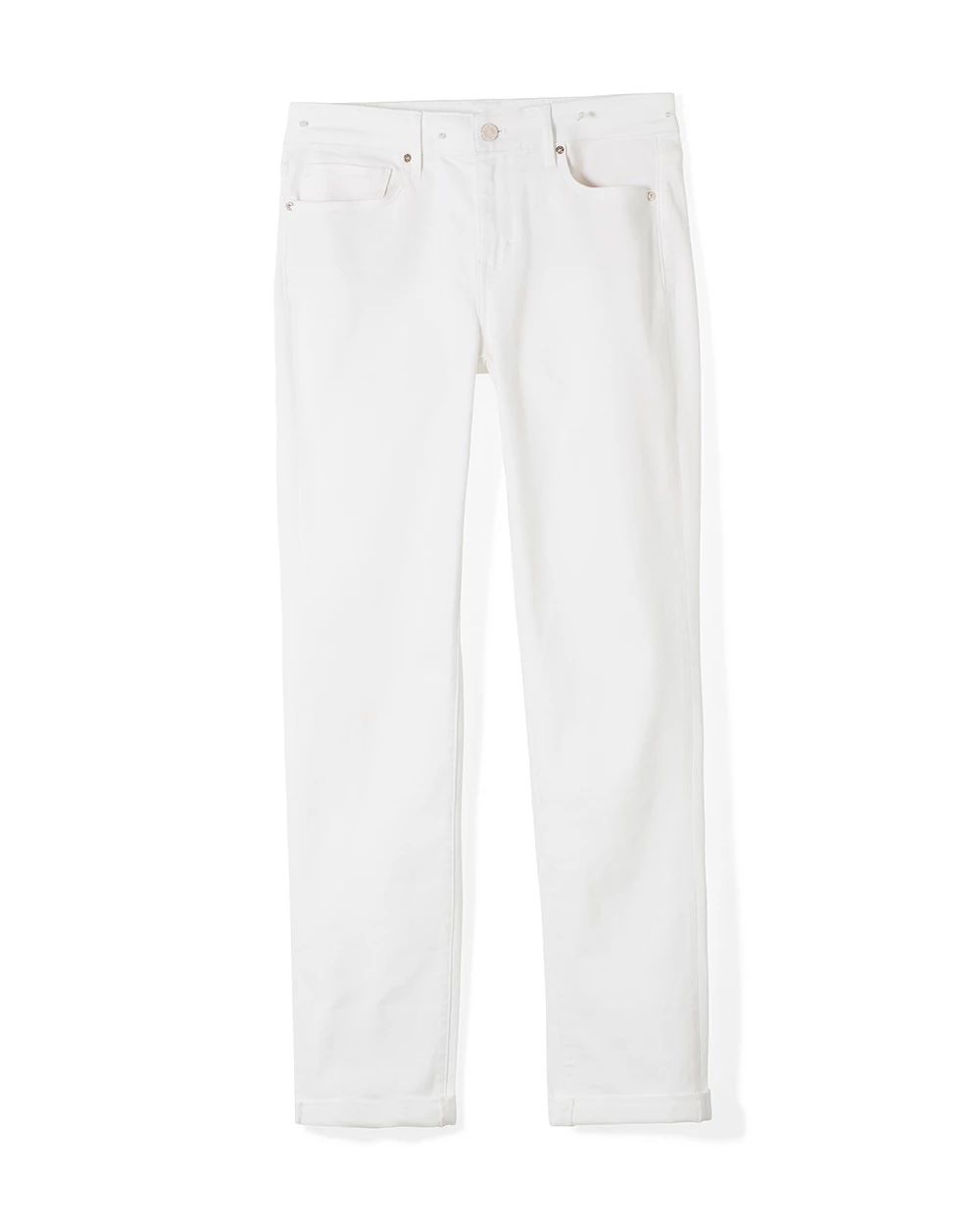 Mid-Rise Everyday Soft Denim™ Girlfriend Jeans click to view larger image.