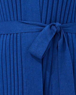 Outlet WHBM Wide-Rib Long Belted Cardigan