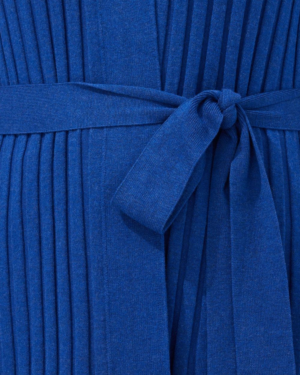 Outlet WHBM Wide-Rib Long Belted Cardigan