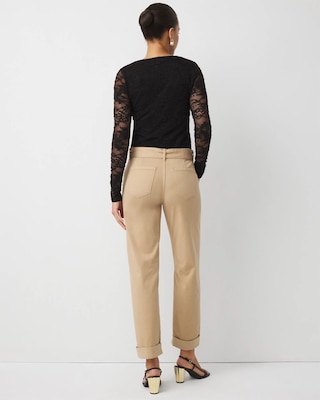 Petite Pret High Rise Straight Ankle Pant click to view larger image.
