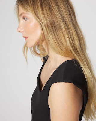 WHBM FORME™ All Ways Stretch Square Neck Top click to view larger image.