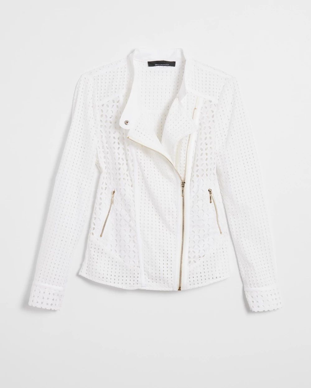 Eyelet Moto Jacket