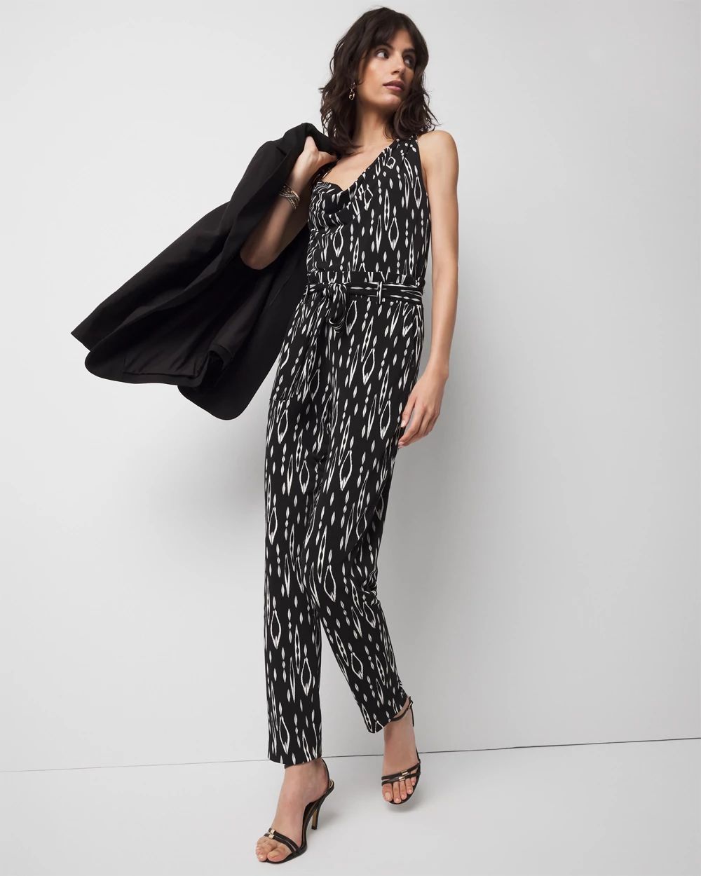 High-Rise Tapered Ankle Pants