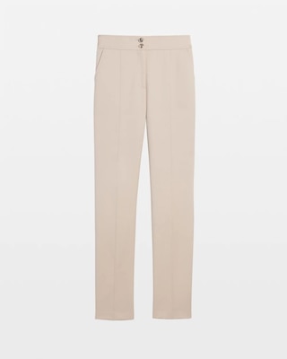 WHBM® Jolie Button Straight Pant click to view larger image.