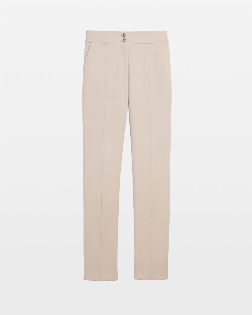 WHBM® Jolie Button Straight Pant click to view larger image.