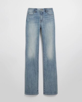 Petite Mid-Rise Everyday Soft Denim™ Bootcut Jeans click to view larger image.