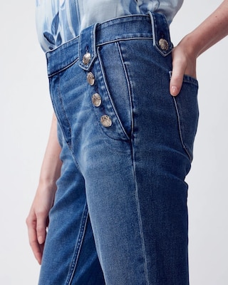 High-Rise Sculpt Mariner Straight Jeans