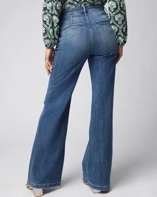 Curvy Extra High-Rise Everyday Soft Denim™ Wide Leg Jeans